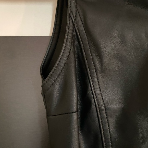 Revice Hollywood Heartthrob Sleeveless Viral Faux-Leather Jumpsuit - Picture 5 of 12